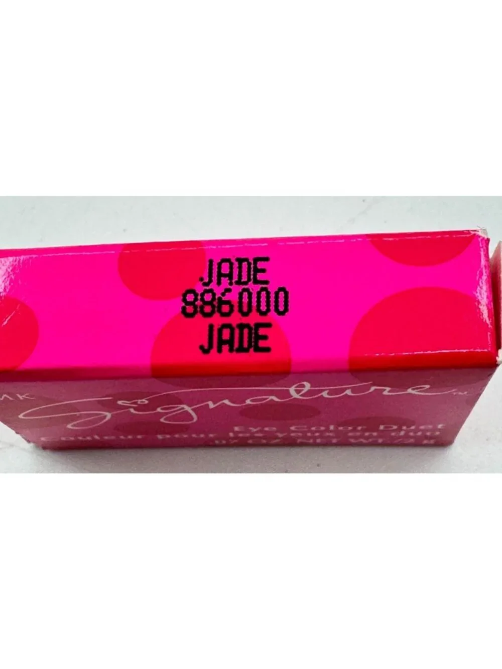 MK Signature Eye Color Duet Jade .07 Oz / 2g